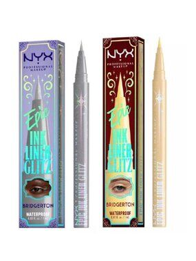 NYX Professional Makeup Bridgerton Waterproof Metallic Eyeliner Set Of 2